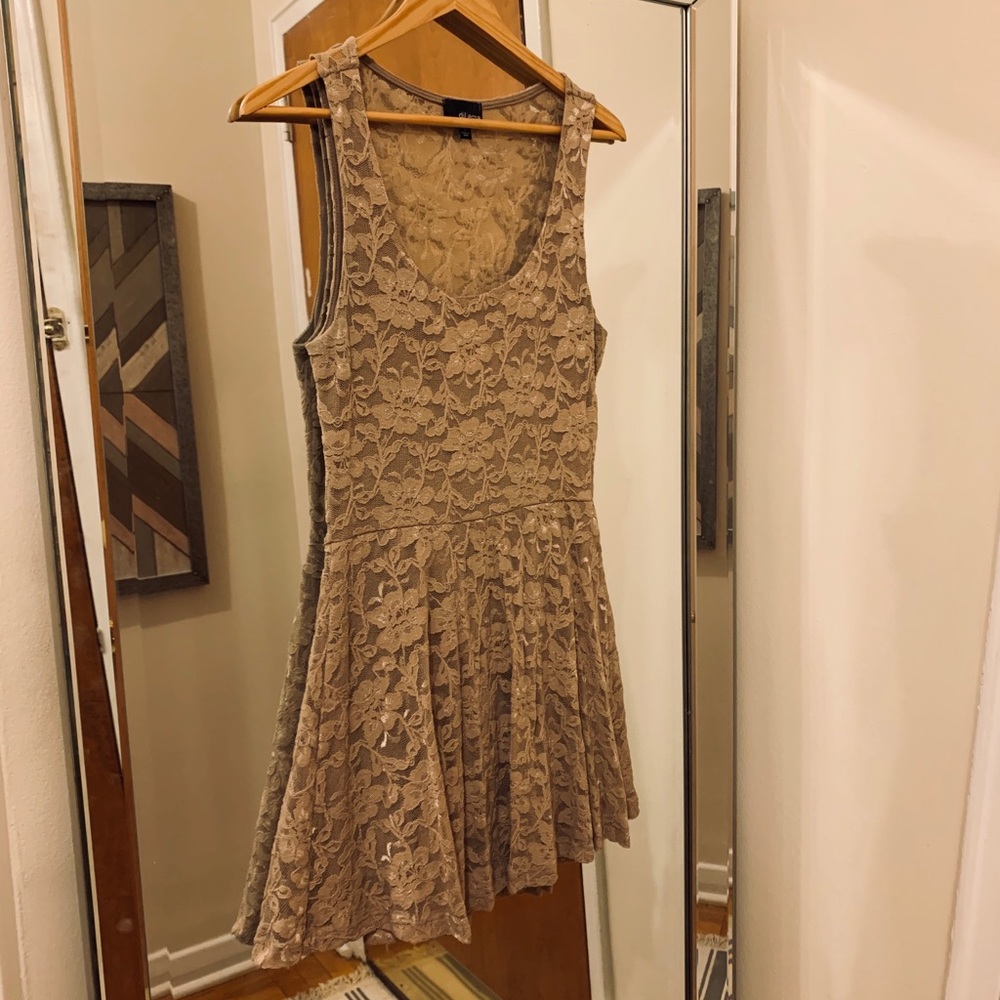 Aritzia Lace Skater Dress